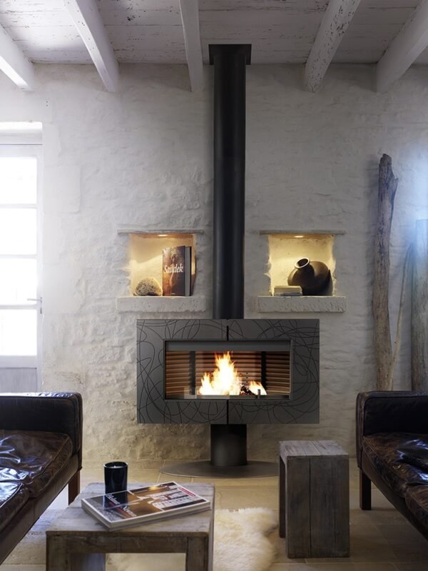 Poêle à Bois en Fonte Symphonia