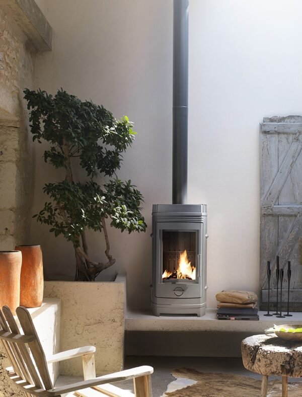 Poêle à Bois en Fonte Cassine