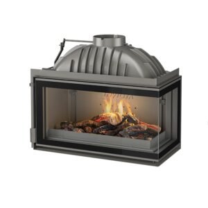 Foyer d'Angle 800 Vitre Droite